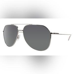Dolce&Gabbana - DG2166 Gray/Gray Aviator Unisex Sunglasses